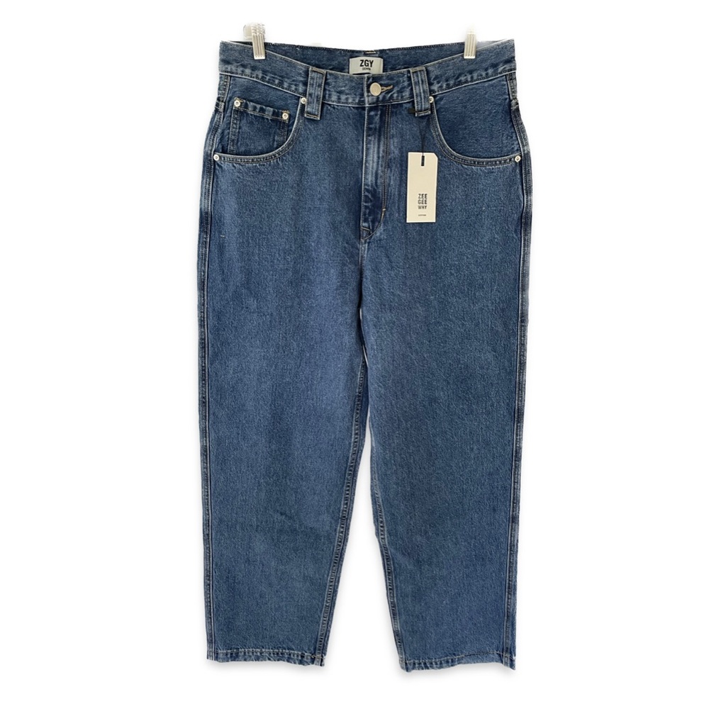 NWT ZeeGeeWhy Women’s Jeans Indigo Raider Size 30 waist